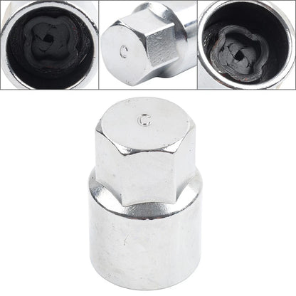 Wheel Lock Key Lug Nuts for Ford Mustang F-150 (Fits Various Models)