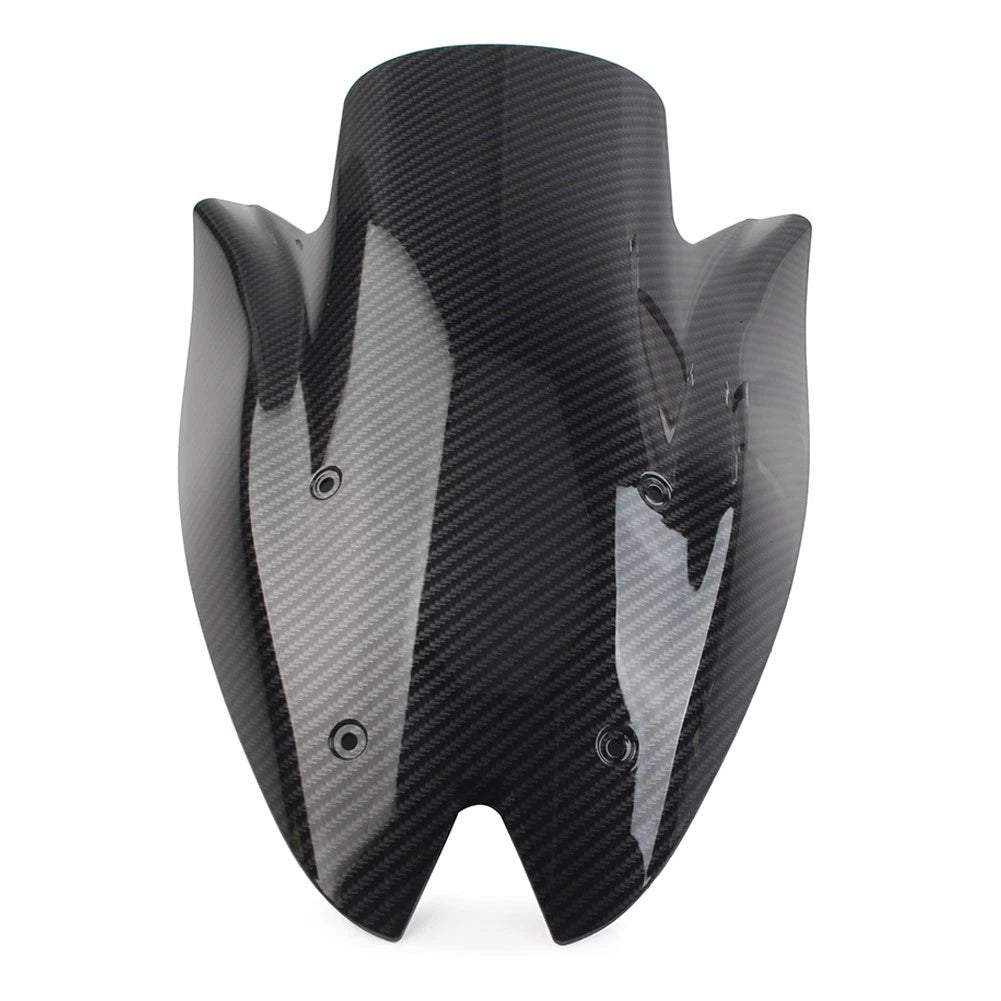 Windshield Windscreen Shield for Kawasaki Z1000 (2010–2013) ABS Carbon Fiber Black