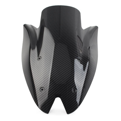 Windshield Windscreen Shield for Kawasaki Z1000 (2010–2013) ABS Carbon Fiber Black