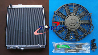 Set of 4 Aluminum Radiators for Hilux VZN167 (1997–2004)