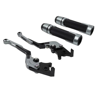 Folding Extendable Brake Clutch Lever Grip Kits for Yamaha XSR900 (2016-2023)