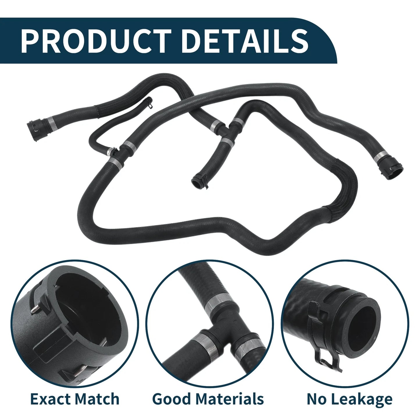 Radiator Hose No.6G918274BG for Ford Mondeo (2007) Rubber Heating Pipe
