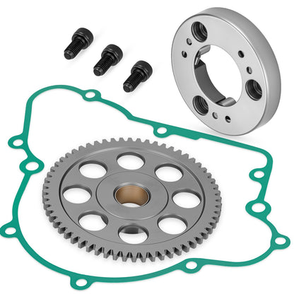 Starter Clutch Idler Gear & Gasket for Kawasaki Bayou KLF 220 250 (1990–2004)