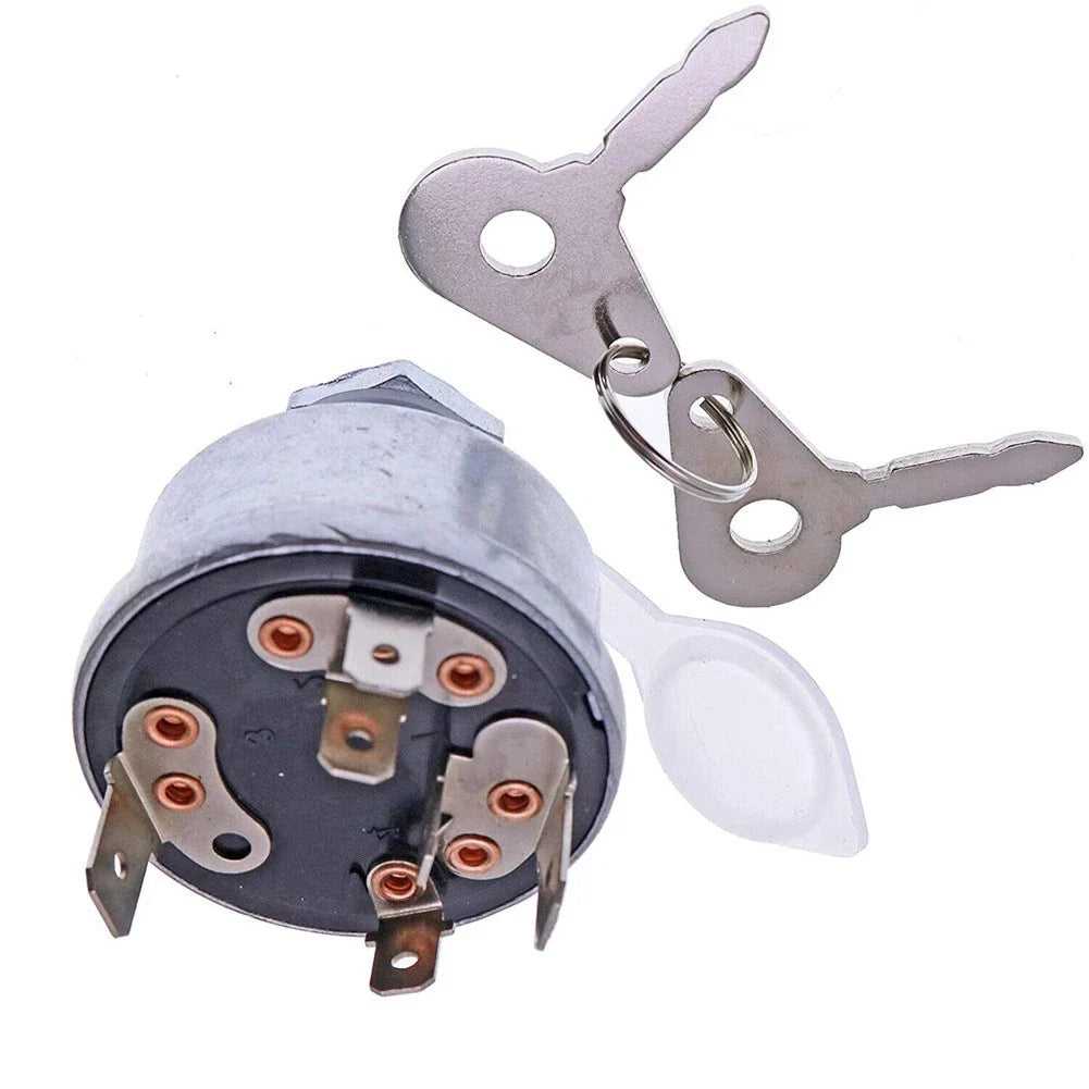 Switch 2 x Tractor Ignition Switch 12V/24V Accessories Durability for Tractor
