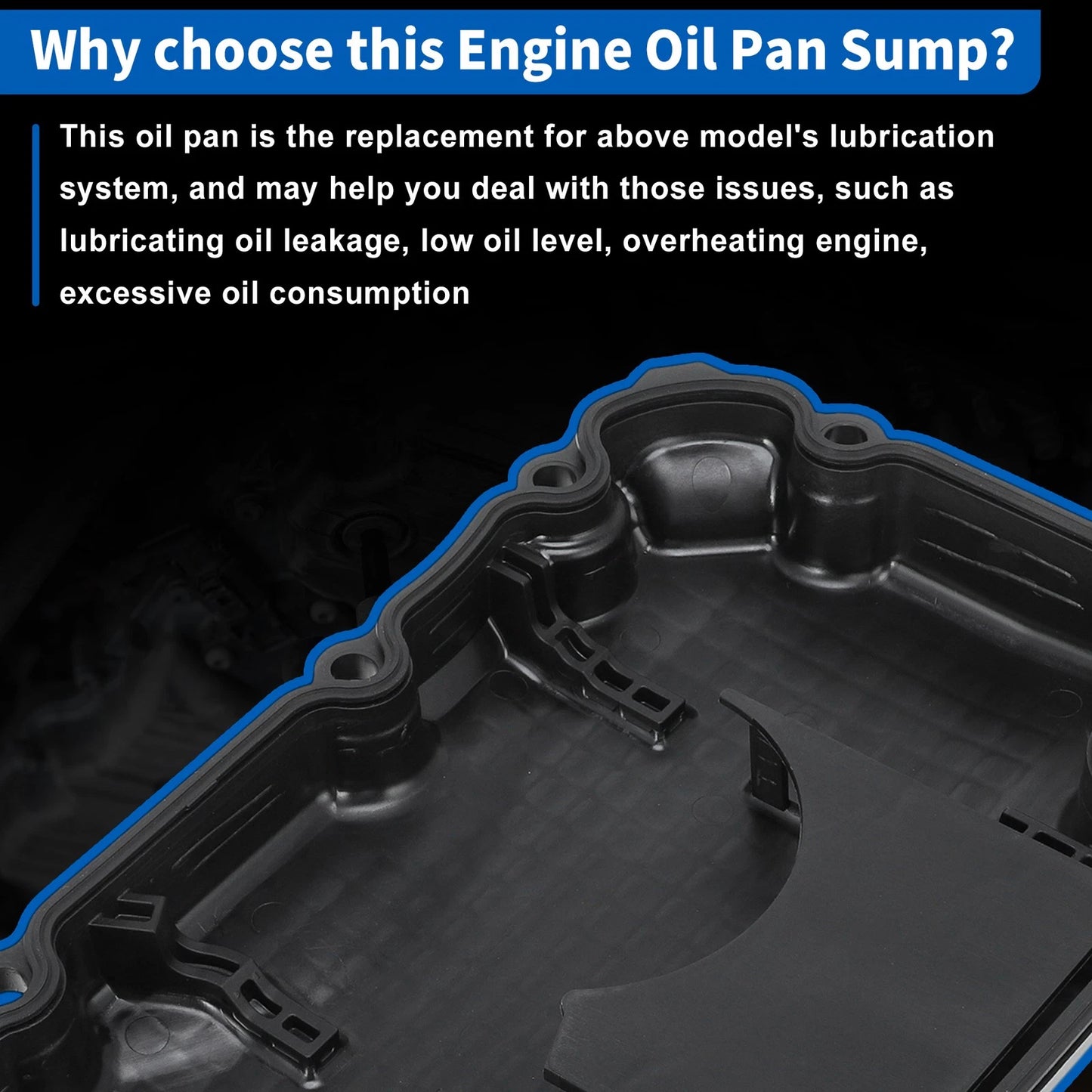 Engine Oil Pan Gasket for Infiniti Q50 Q60 (2016–2022) 111105CA2A