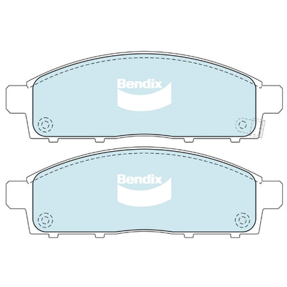 Set of 2 Slotted Rotors & HD Brake Pads for Mitsubishi Challenger (2009–2015)