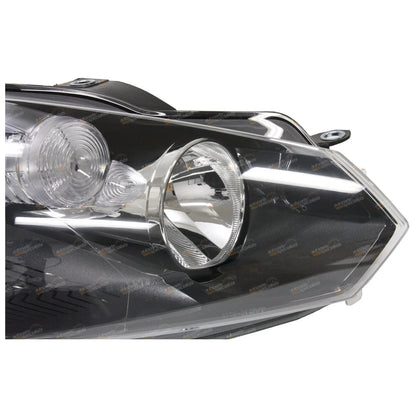 Right Black Headlight for VW Golf Mk6 (2008–2012)