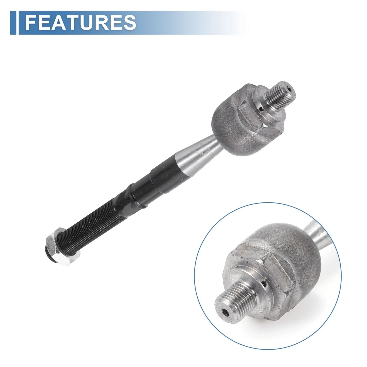 4 x Front Inner Tie Rod End Links for Jeep Grand Cherokee (2011-2015)