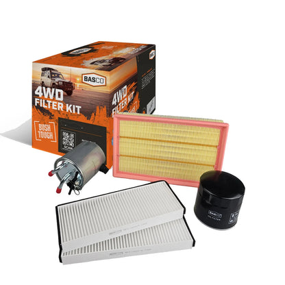 Oil Air Cabin Fuel Filter Kit for Nissan Navara D40 (2005–2015)