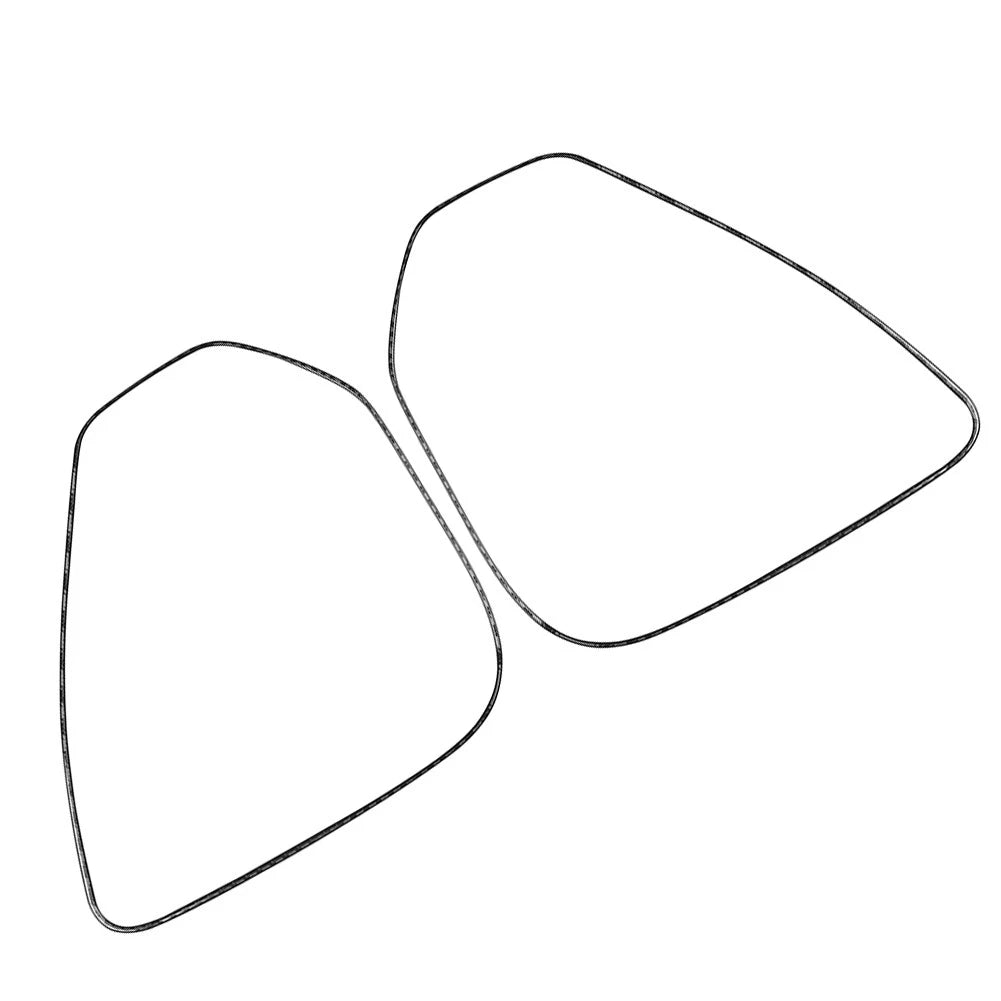 Set of 4 Interior Water Cup Holder Mat Cover Trim for Jeep Wrangler JK (2007–2017)