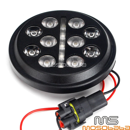 6000K LED Fog Passing Headlight Light for Harley-Davidson