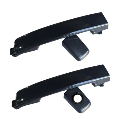 2pcs Front LH+RH Black Door Handle for Dualis J10, Pathfinder R51 (2007–2012)