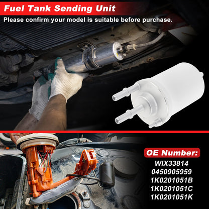 Fuel Filter Assembly for Audi A3 (2006–2013) No.WIX33814/0450905959 Metal