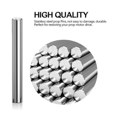 Set of 8 Stainless Steel Shear Pins for Minn Kota Motors