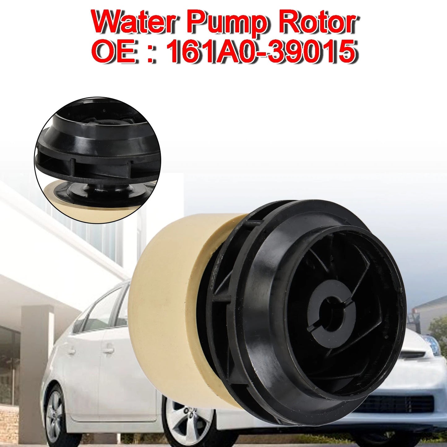 Engine Electric Water Pump Rotor for Toyota Prius 1.8L Hybrid (2001–2009) 161A0-39015