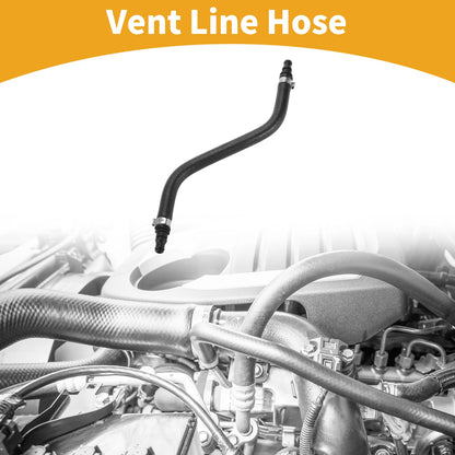 Vent Line Hose for Mercedes-Benz E350 (2010–2016) No.A2125010525 Rubber Black