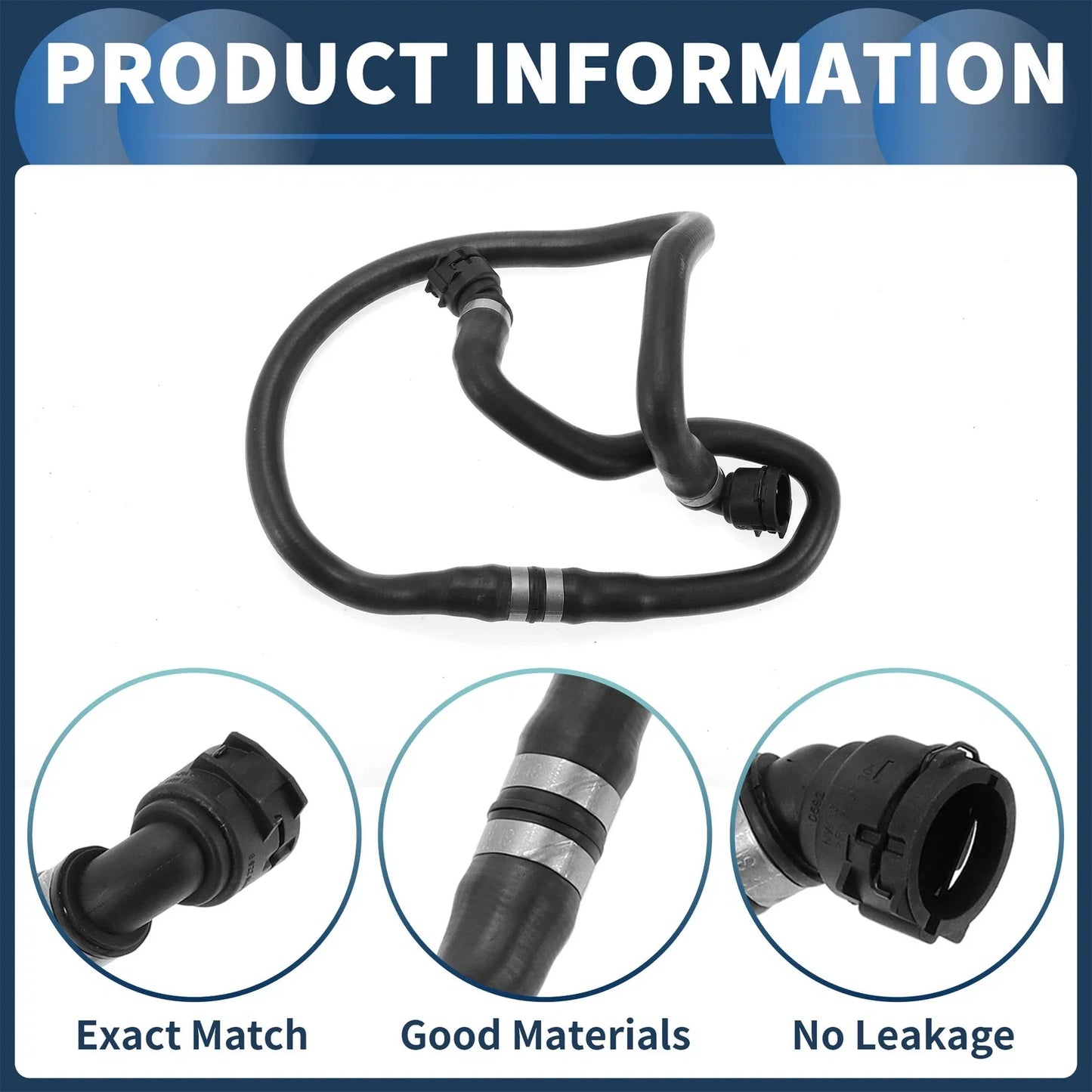 HVAC Heater Hose for BMW X3 X4 (2011-2017, 2015-2018)