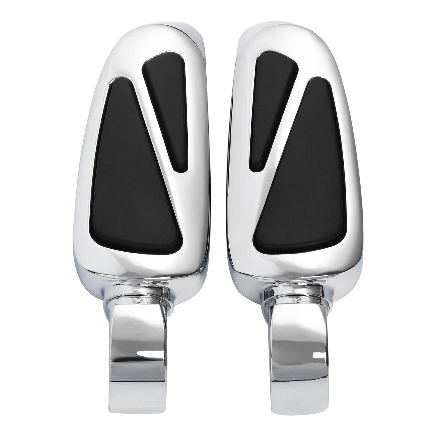 Chrome Rider Driver & Passenger Footpegs Bracket for Harley Low Rider (18-25)