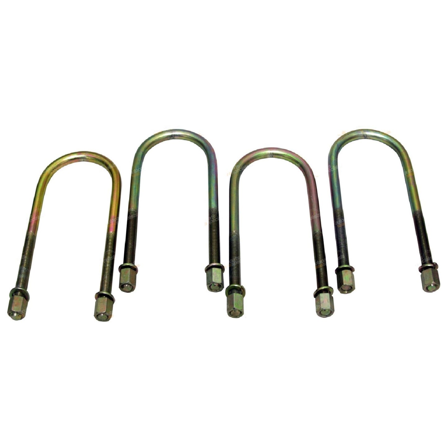 Set of 4 Rear U-Bolts for Toyota Hiace LH113R (1989–2000)