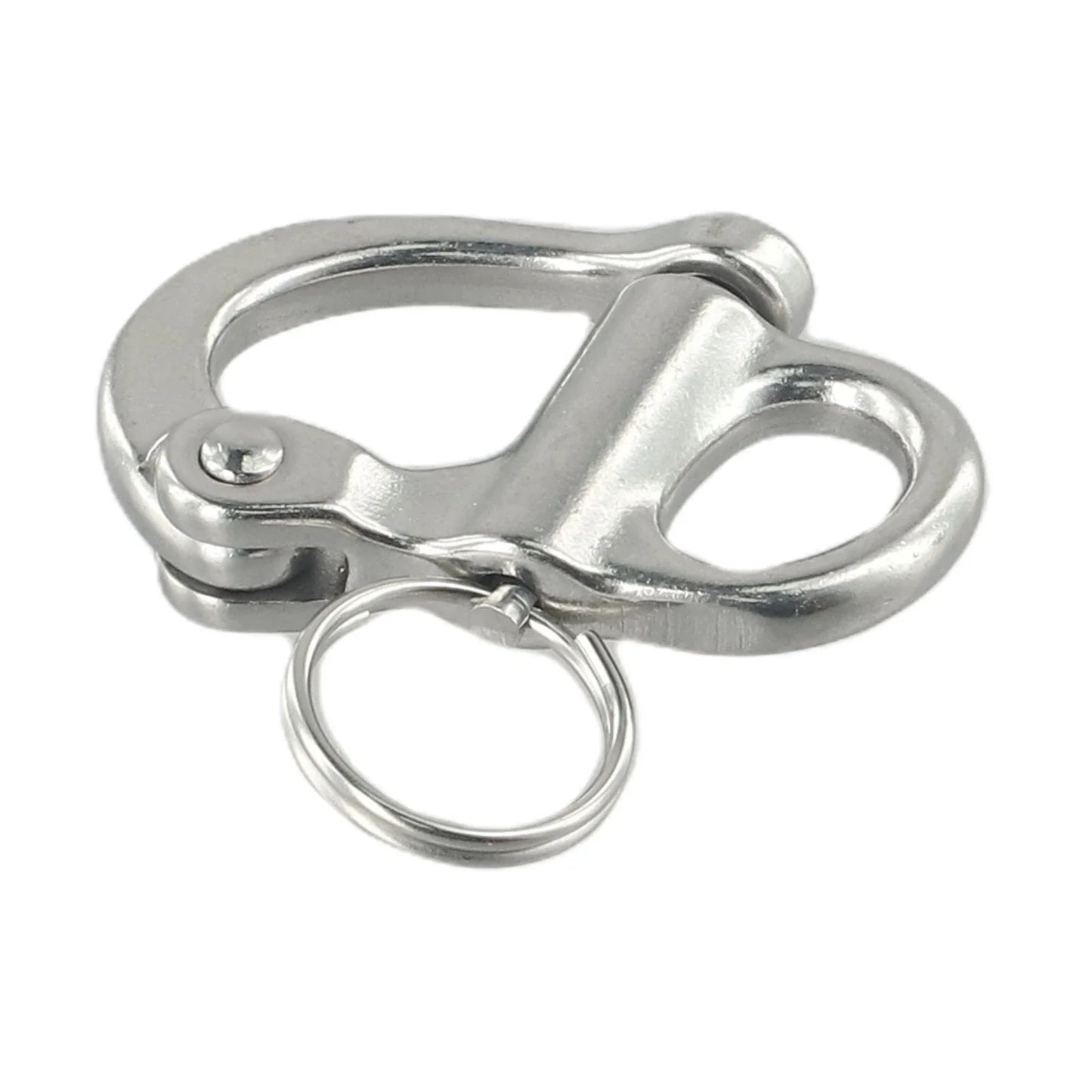 Shackle Eye Fittings Hook Marine Quick Release Replacement Silver