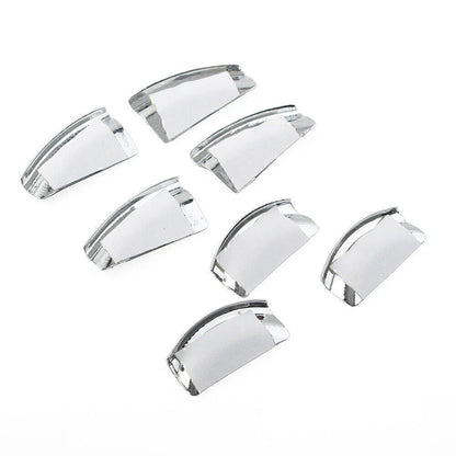 7x Window Lift Switch Button Trim for Mercedes Benz A B C E CLA CLS GLA GLE GLS (2012-2023)