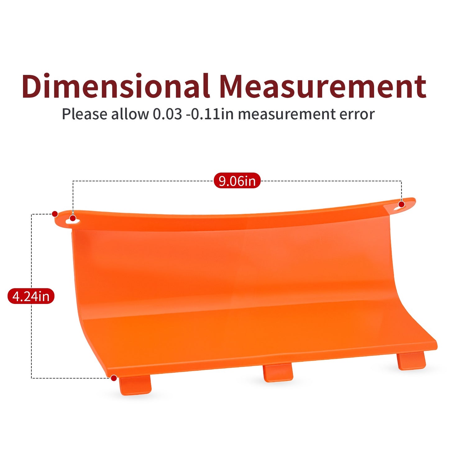 Orange Battery Cover Lid for Honda Rancher 350 TRX350 (2000–2003)