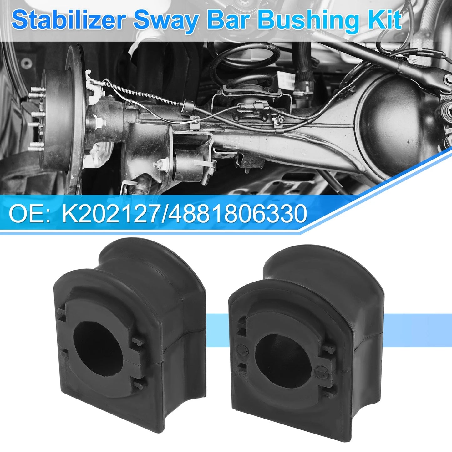 2X Stabilizer Sway Bar Bushing Kit for Toyota Avalon Hybrid (2013–2018)