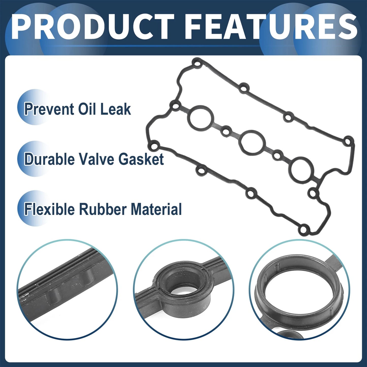 Valve Cover Gasket No. 06E103484N for Audi A4 (2009) A5 Coupe (2008–2010)