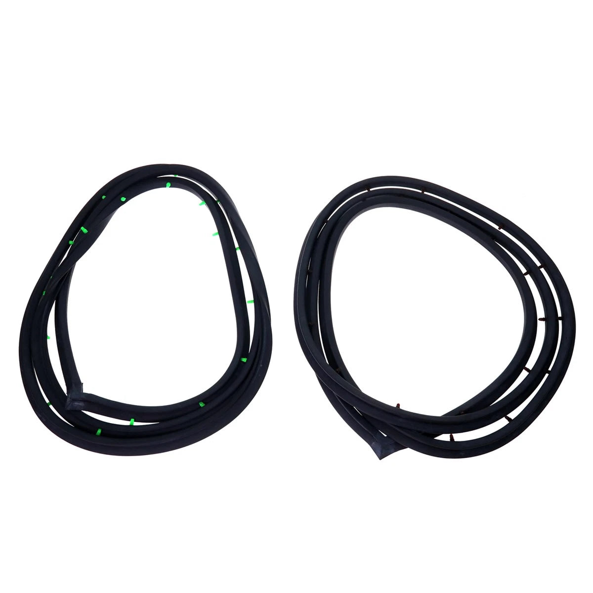 Set of 2 Front Door Weatherstrips for Nissan Datsun 120Y B210 (1974–1977)