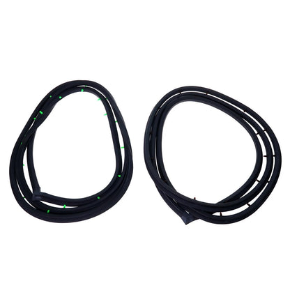 Set of 2 Front Door Weatherstrips for Nissan Datsun 120Y B210 (1974–1977)