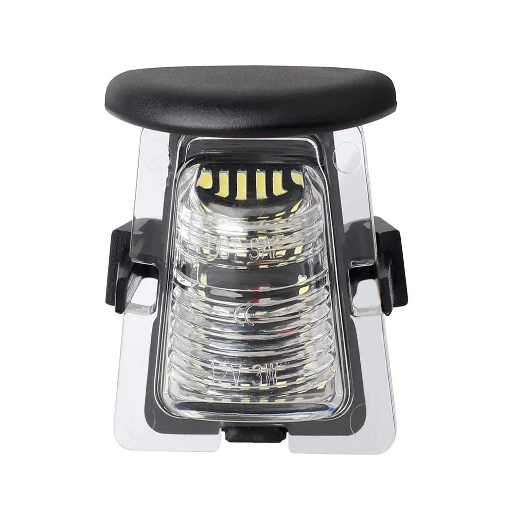 Clear LED License Plate Light for Jeep Wrangler JK (2007-2017)
