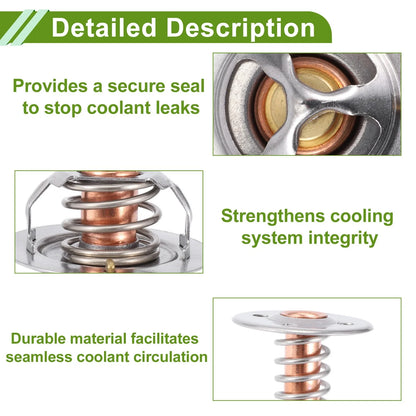 Straight Water Neck Housing Thermostat Kit for Chevy GM LS V8 4.8 5.3 6.0L