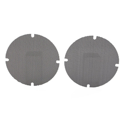 Mesh Rear Passenger Speaker Grill Covers for Harley Touring (2014-Current)  Black