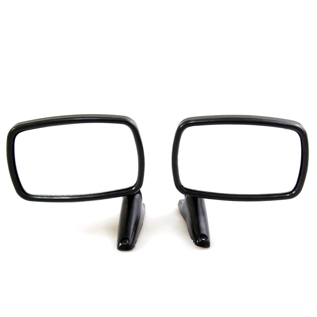 Set of 2 Black Fender Door Mirrors for Oldsmobile Golden Rocket 88 (1957–1958)