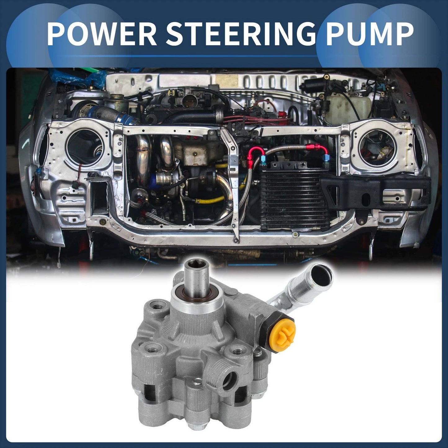 1 Pc Power Steering Pump No. 04782523AC for Chrysler 300, Dodge Challenger (–)
