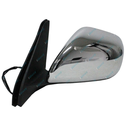 LH Chrome Electric Mirror for Toyota Landcruiser Prado 120 Series '02-'09 Left