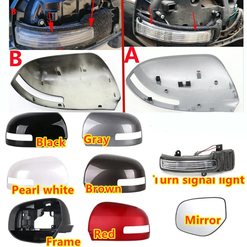 Side Mirror Shell Cap Cover for Mitsubishi ASX Outlander (2013–2018)