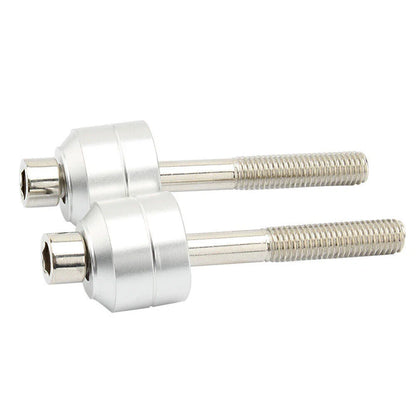 20mm Silver Handle Bar Risers for BMW F800GS F700GS F650GS (2008-2023)