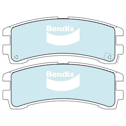 Rear Disc Brake Pad Set for Nissan Pathfinder/Terrano II (1986 - 2000)