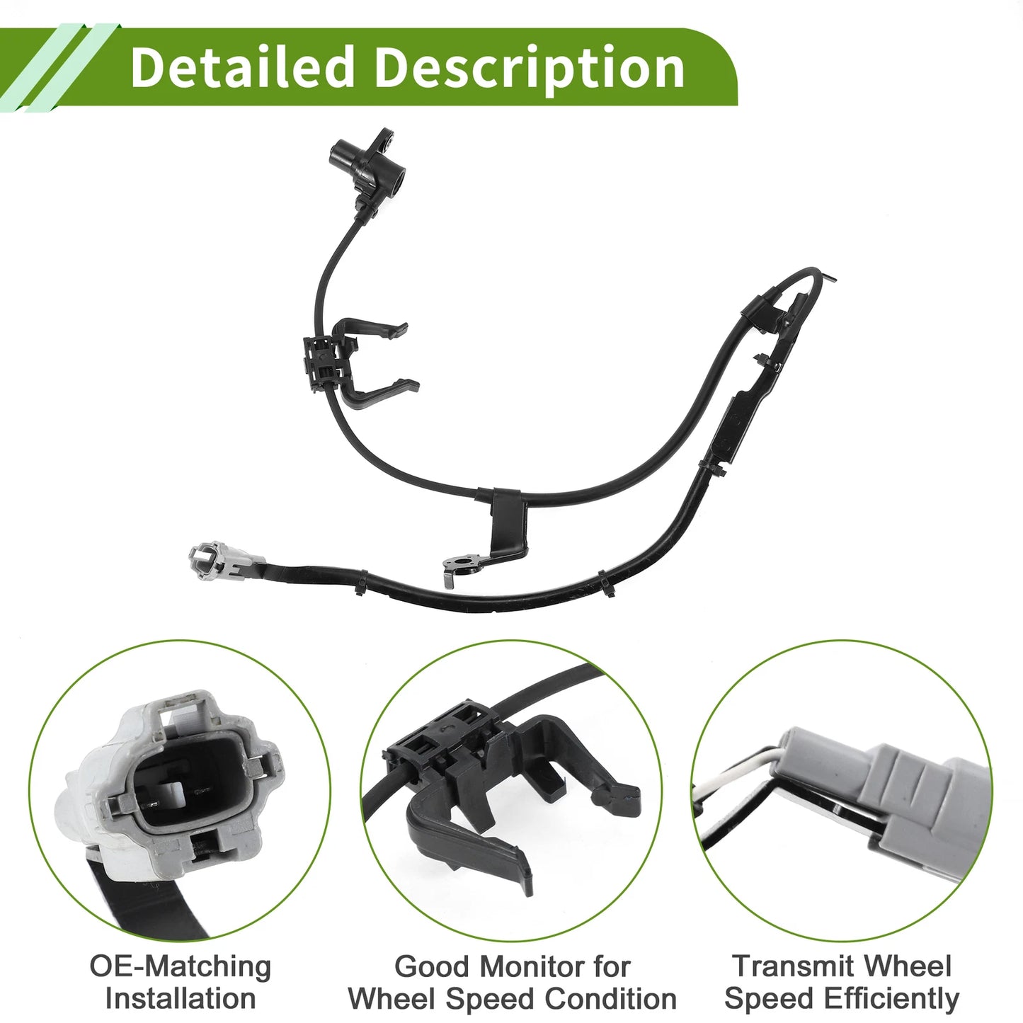 ABS Wheel Speed Sensor No. 895430E010 for Lexus RX330 (2004–2006)
