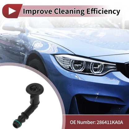 Front Passenger Side Headlight Washer Nozzle for Nissan Juke (2010–2018) No. 286411KA0A