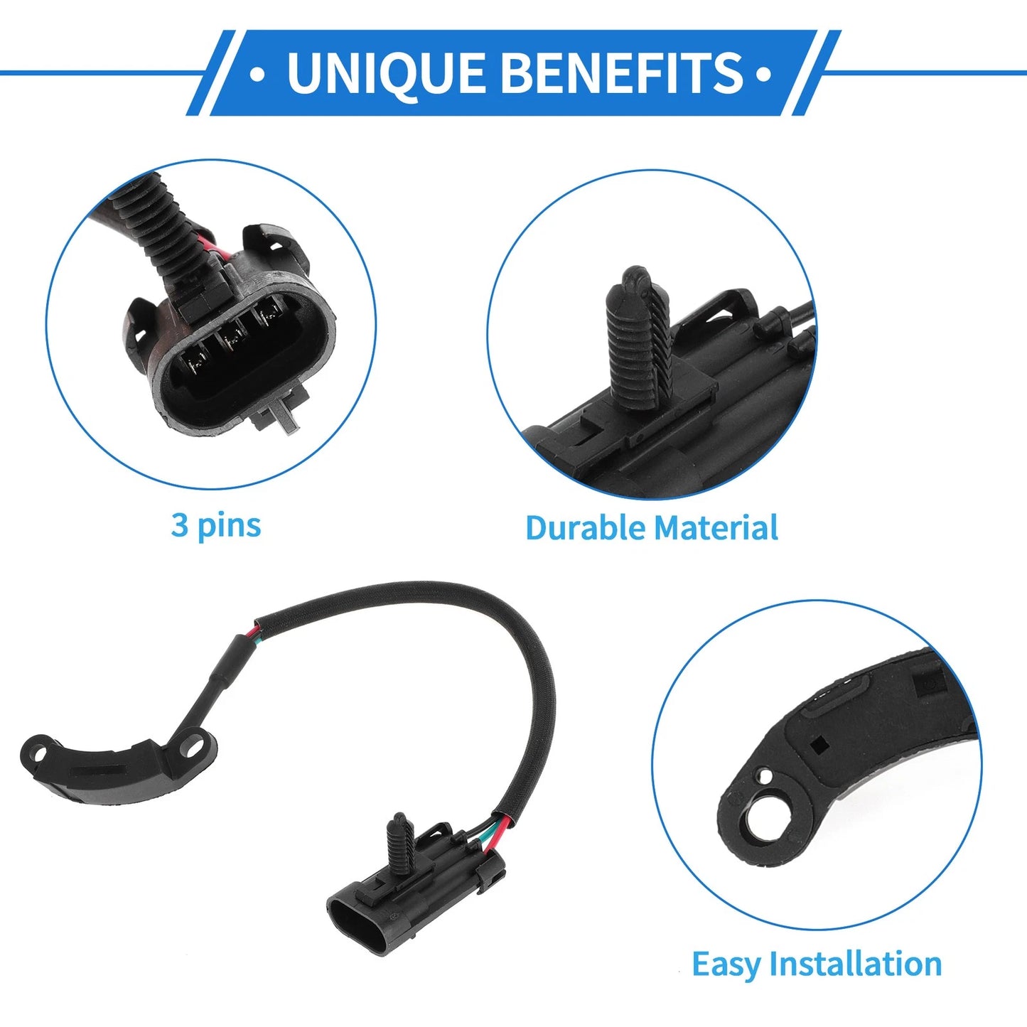 Crankshaft Position Sensor for Chevrolet Malibu 3.1 (1997–2003) No. 10231684