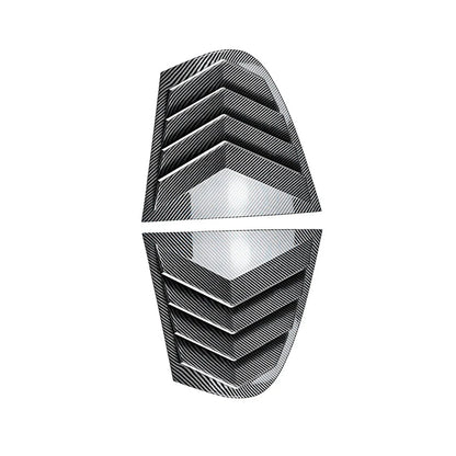 Rear Window Shutter Louver Cover Trim for BMW 5 Series E60 E61 (2004-2010)