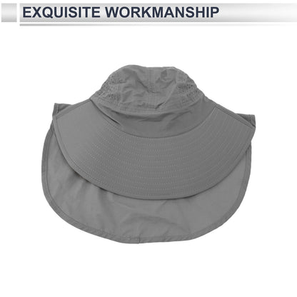 Cycling Hat with Neck Protection for Universal Fit (38x32cm)