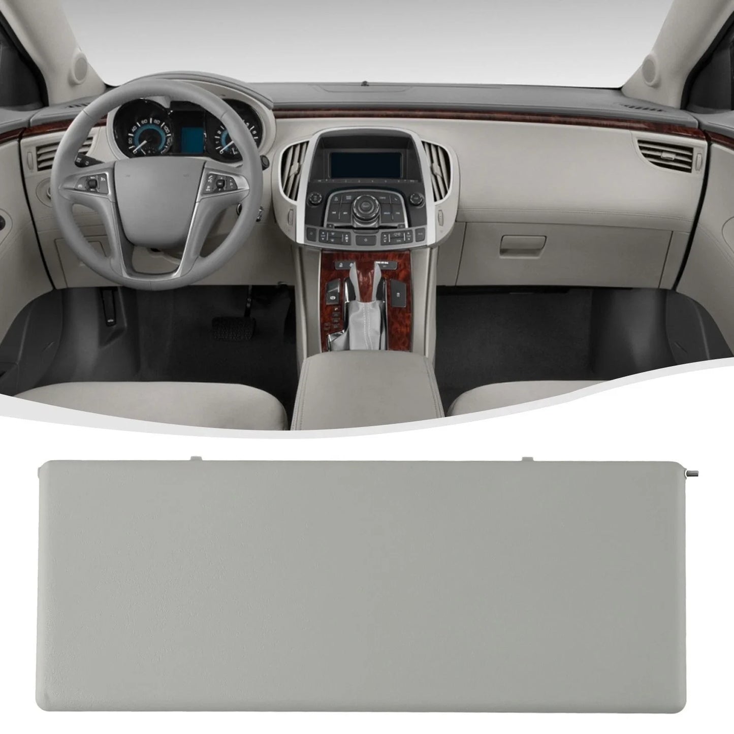 Makeup Mirror Cover Easy to Clean for Buick Envision/Regal/Lacrosse