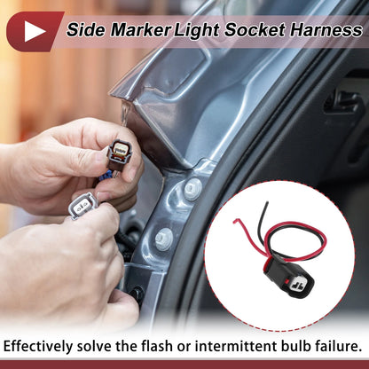 Side Marker Light Socket Wiring for Dodge Caliber (2007–2012) No. 55156754AA