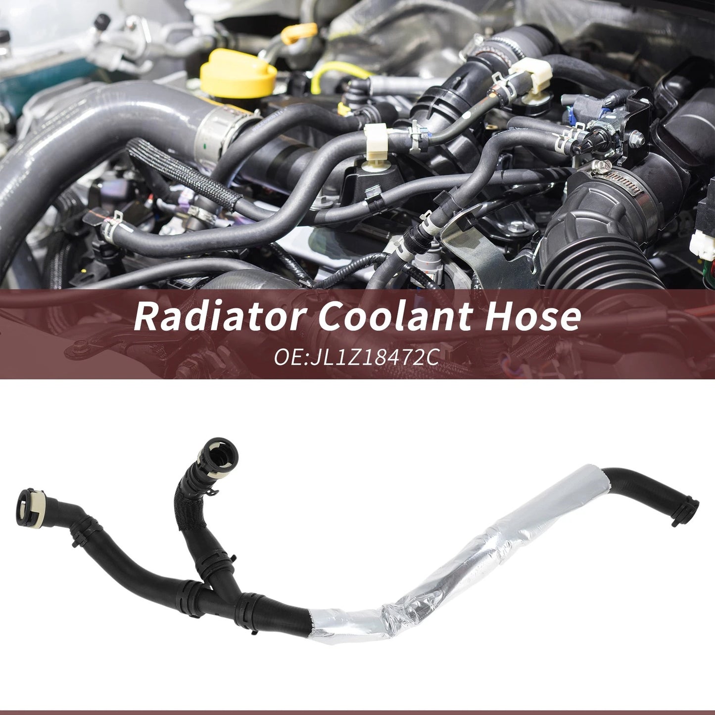 HVAC Heater Water Outlet Hose No.JL1Z18472C for Ford Expedition (2018–2021)
