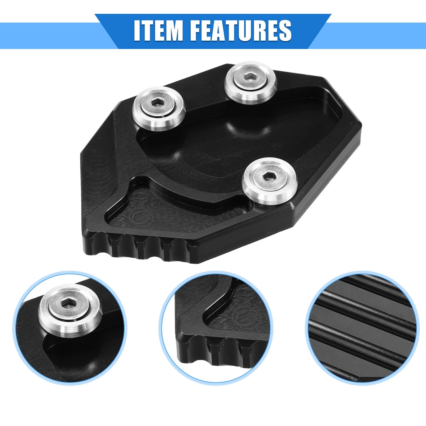 Motorbike Stand Kit for Kawasaki ZZR1400 GTR1400 (2006–2019) Aluminum Alloy Black