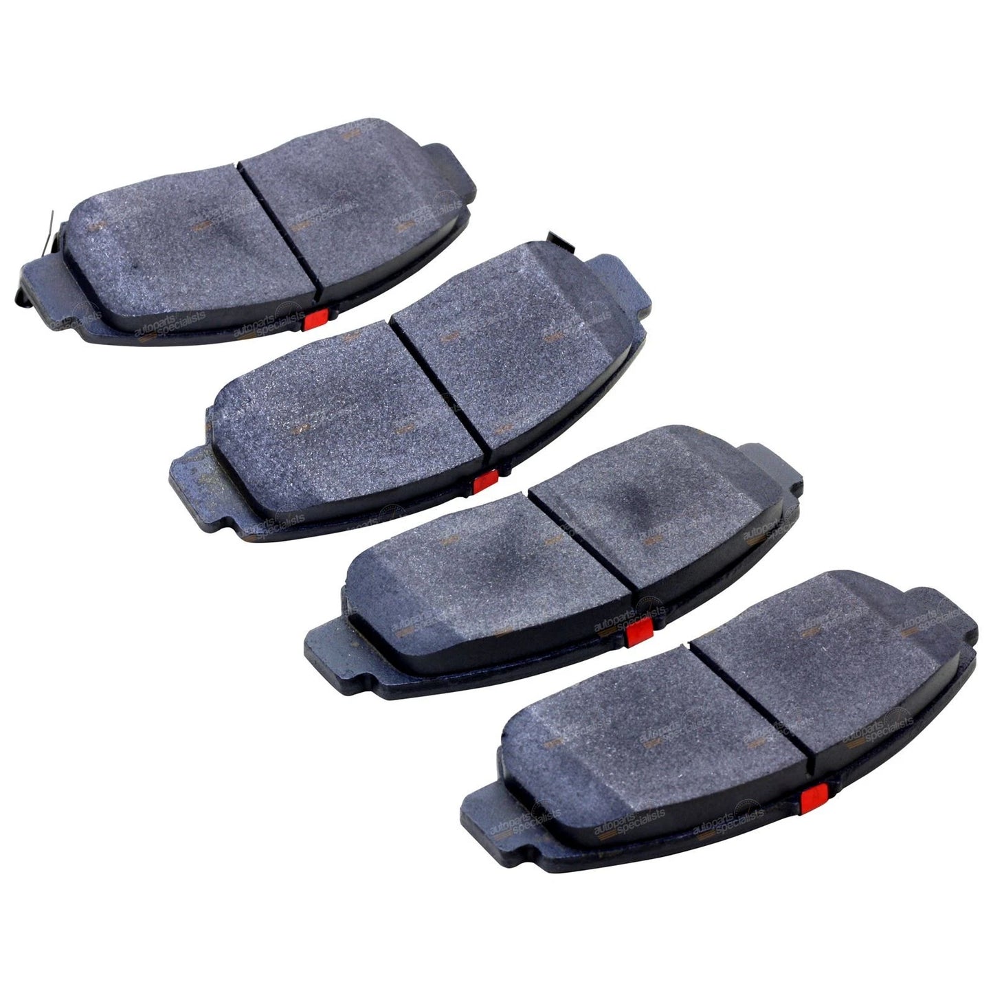 Set of 4 Brembo Front Disc Brake Pads for Honda Legend (1991–1998)