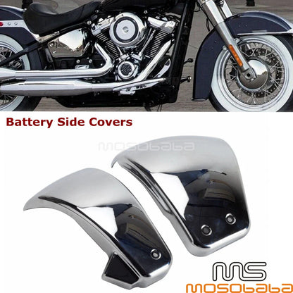 Battery Side Covers for Harley Softail Low Rider FXLR FXLRS FXLRS 2018-2022